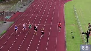 100m heat 4 Masters grand prix 13th July 2024 [upl. by Ardnazil]