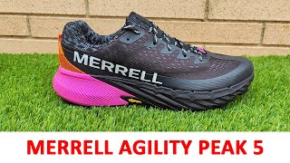 Review Merrell Agility Peak 5 [upl. by Iram52]