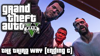 GTA 5  Ending C  Final Mission 3  The Third Way Deathwish 10 YEARS LATER [upl. by Alika235]