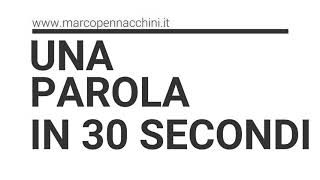 Una parola in 30 secondi Scopriamo come si pronuncia la parola Utensìle [upl. by Wilfred]