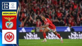 HIGHLIGHTS  Benfica vs Eintracht Frankfurt UEFA Womens Champions League 202324 Matchday 3 [upl. by Yeniffit]