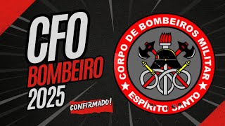 Confirmado Concurso de CFO Bombeiro em 2025  Intensivo CBMES 2025 do Capitão Bomfim [upl. by Acinad]