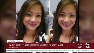 Larry Millete arrested for murder of missing Chula Vista wife Maya [upl. by Adnorhs738]