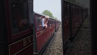 Bure Valley Railway No 6 Blickling Hall Passing By steamlocomotive steamtrain shorts [upl. by Yelnik]