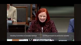 CEO Catherine Tait avoids questions about CBC performance bonuses [upl. by Nerrol]