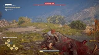 How To Beat The Erymanthian Boar  Hard Mode  Assassins Creed® Odyssey [upl. by Solhcin]