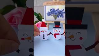 Watch this snowman craft for kids snowman crafts winterspecial shortvideo idea [upl. by Kreitman]