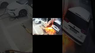 Electric Vehicle Fires evfire fire extrication firefightingequipment tesla firefighter [upl. by Belier]