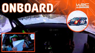 FULL ONBOARD  SS11 TänakJärveoja  WRC Rally Sweden 2024 [upl. by Shuman100]