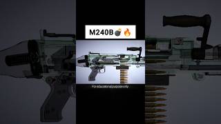 M240B How This Powerful Machine Gun Works  Quick Breakdown [upl. by Gaston976]