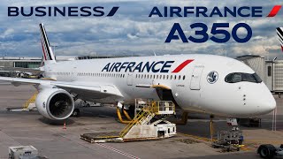 Air France BRAND NEW CABIN  🇺🇸 Chicago  Paris CDG 🇫🇷 Airbus A350  BUSINESS Class FLIGHT REPORT [upl. by Kashden672]