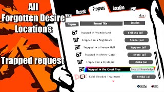 Persona 5 Strikers All Forgotten Desire Locations trapped request [upl. by Farrel]