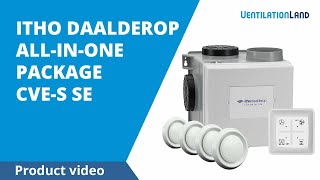 Itho Daalderop CVES SE allinone package  Product video  Ventilationlandcouk [upl. by Mast]