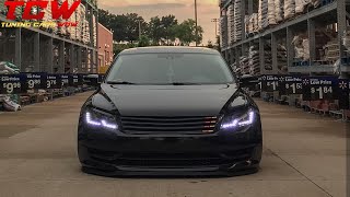 VW Passat B7 SE Bagged on Rotiform Rims Modified by Aldin [upl. by James733]