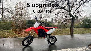 5 best upgrades for your razor dirt bike [upl. by Hanan]