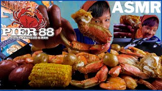 ASMR  MUKBANG SEAFOOD BOIL PIER 88 [upl. by Emil]