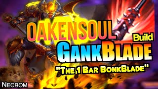 ESO PvP Oakensoul NightBlade EASY Onslaught GANK  1 Bar BonkBlade Necrom [upl. by Ynoyrb]