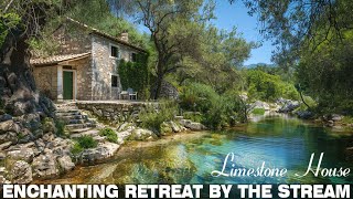 Serenity Found The Captivating Limestone House by the Gentle Stream [upl. by Orecic]