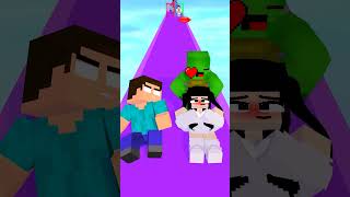 New ROMANTIC Kiss RUN Challenge  HEROBRINE and SADAKO [upl. by Orling]