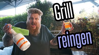 Gasgrill reinigen  auch nach Fettbrand  ohne Probleme  BBQ amp Grillen für jedermann [upl. by Josephina]