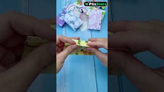 How to Make Bag with Color Paper  DIY Paper Bags Making  Origami Paper Bag artandcraft bagcraft [upl. by Amery]