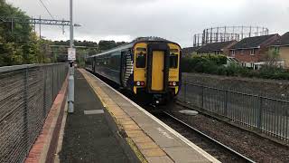 2W58 156506 AnnieslandGlasgow Queen Street departing Anniesland 111024 [upl. by Jarrow]