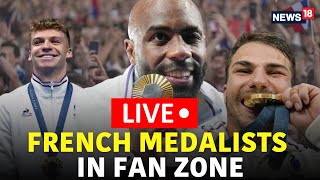 Paris Olympics 2024 LIVE  French Medalists LIVE At Fan Zone Area  Olympics LIVE News  N18G [upl. by Gerald]