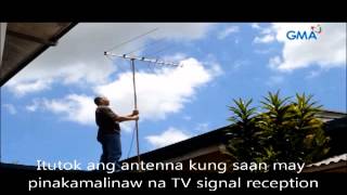 How to improve your TV signal reception for a better Kapuso viewing experience [upl. by Yrreiht]