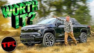 Hands ON Is The NEW Silverado EV RST Really Worth 100000 [upl. by Boyt680]