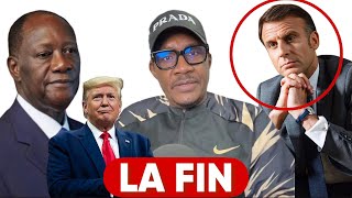 LA TRISTE FIN TRAGIQUE DE LA FRANCEAFRIQUE  OUATTARA “OUT GAME OVER” USA DONALD TRUMP [upl. by Heath363]