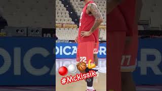 🔴⚪️🏀💪 McKissic thrylos24gr olympiacosbc Euroleague sef [upl. by Joellyn]