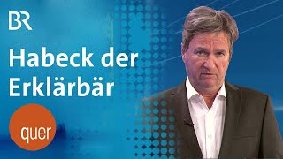 Mit Robert Habeck aus der Krise  quer vom BR [upl. by Aihsele]