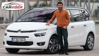 Citroen C4 Grand Picasso Test Sürüşü  Review English subtitled [upl. by Weissmann433]