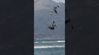 Feeling the wind in Greece is unreal 🏄‍♀️ shorts duotonesports truekiteboarding [upl. by Sulecram]