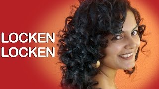 Locken mit Glätteisen • Schritt für Schritt • Styling Anleitung [upl. by Langdon]