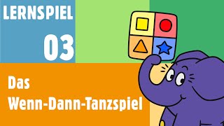 Programmieren mit dem Elefanten  Tutorial Spiel 3  Das WennDannTanzspiel  Der Elefant  WDR [upl. by Mooney]