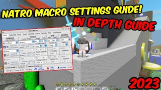 Natro Macro Settings Tutorial UPDATED GUIDE  2023 [upl. by Ahsad380]