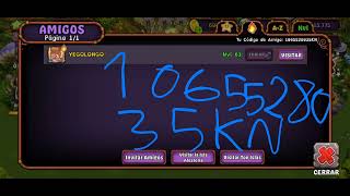 sorteo de my singing monsters [upl. by Neelik305]