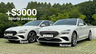 2024 Genesis G70 Sport 25T  The reasons that you must add 3000 sports package [upl. by Whittemore]