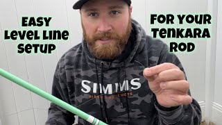 EASY Level Line Tenkara Setup [upl. by Bush]