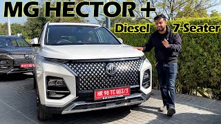 2023 MG Hector Plus Review  King of Bling is back  All Your Questions On This SUV answered  autoX [upl. by Idnat327]