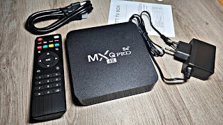 MXQ Pro 4K Smart Android TV Box Review [upl. by Aicilana]