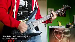 【TABS】 Shingeki no Kyojin OP 5 quotShoukei to Shikabane no Michiquot LINKED HORIZON Guitar Cover [upl. by Yrotciv934]