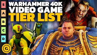 Ranking EVERY Warhammer 40000 Video Game  Tier List [upl. by Mord]