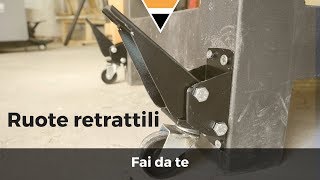 Fai da te  Ruote Retrattili  Lavorazione dei metalli [upl. by Fidel]