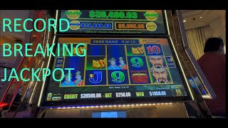 🌟🌟RecordBreaking Jackpot Win on Dragon Link Slot Machine Unbelievable Payout💰💥slots gambling [upl. by Broddy]