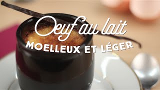 Recette simplissime  lœuf au lait  CuisineAZ [upl. by Yoshio]