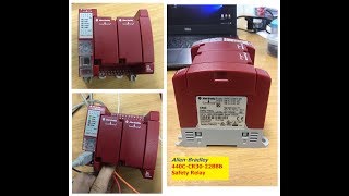 AB AllenBradley 440CCR30 Safety Relay Configuration Test [upl. by Peacock]