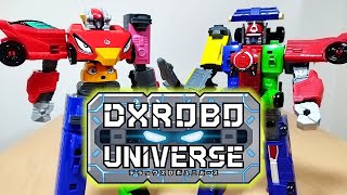 Wacky Combinations DX ROBO UNIVERSE ENGINEOH amp TOQOH  Super Sentai GoOnger amp ToQger [upl. by Ynove]