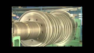 Steam Turbine rotor balancing [upl. by Aihsyn]